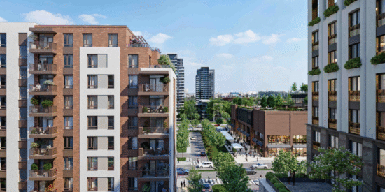 شقق بي دبليو إسكرا على واجهة بلغراد البحرية، صربيا