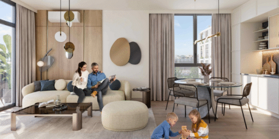 شقق بي دبليو إسكرا على واجهة بلغراد البحرية، صربيا