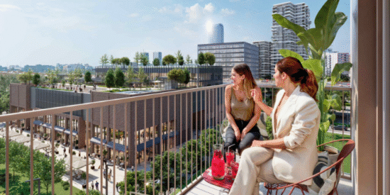 شقق بي دبليو إسكرا على واجهة بلغراد البحرية، صربيا