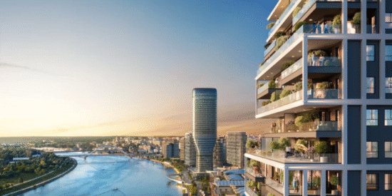 بي دبليو لينا على واجهة بلغراد البحرية، صربيا