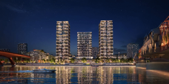 بي دبليو لينا على واجهة بلغراد البحرية، صربيا