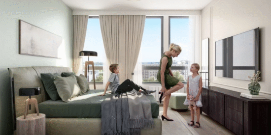 بي دبليو أودا على واجهة بلغراد البحرية، صربيا