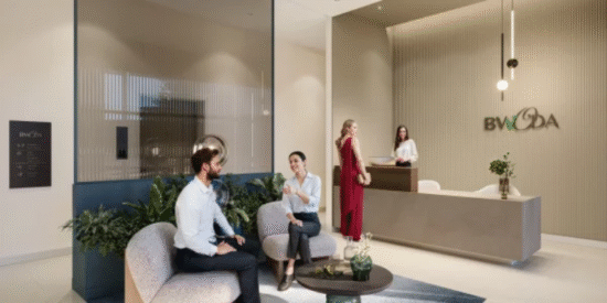 بي دبليو أودا على واجهة بلغراد البحرية، صربيا