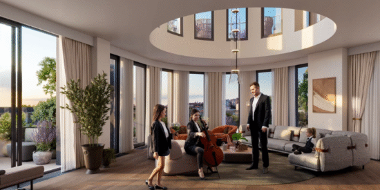 بي دبليو أودا على واجهة بلغراد البحرية، صربيا