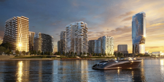 شقق بي دبليو ريفيرا على واجهة بلغراد البحرية، صربيا