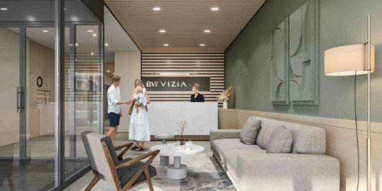 شقق بي دبليو فيجن في واجهة بلغراد البحرية، صربيا