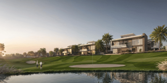 فلل سيداروود إستيتس في عقارات جميرا للجولف، دبي