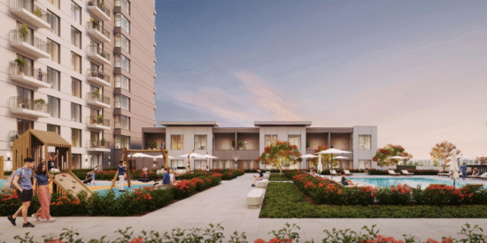 شقق إيفلين أون ذا بارك في تاون سكوير دبي