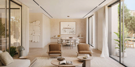 Fay Gardens at Fay Hills in Masdar City, Abu Dhabi