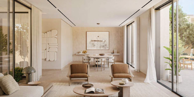 Fay Gardens at Fay Hills in Masdar City, Abu Dhabi
