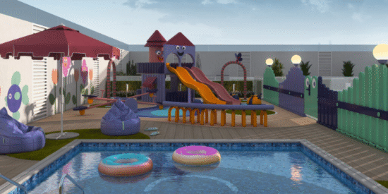 ليفين ريزيدنس في مثلث قرية جميرا، دبي