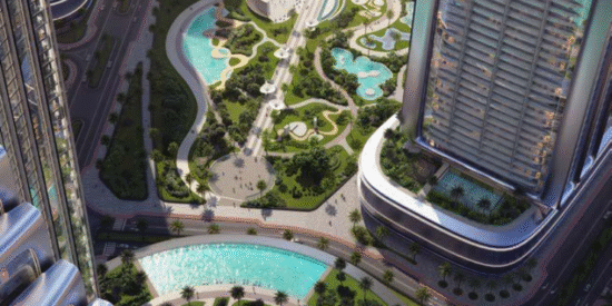 مرسيدس بنز بليسز في مدينة بن غاطي في ند الشبا، دبي