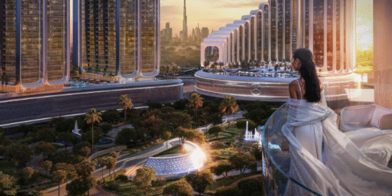 مرسيدس بنز بليسز في مدينة بن غاطي في ند الشبا، دبي