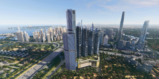 شقق بيناكل في شوبا سنترال، دبي