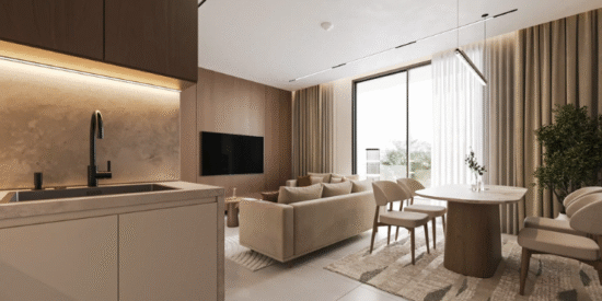 Serra Residences in Liwan, Dubai