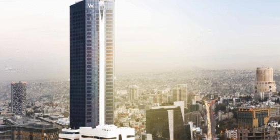 سكاي لاين ريزيدنس، بإدارة فندق دبليو في العبدلي، الاردن