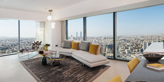 سكاي لاين ريزيدنس، بإدارة فندق دبليو في العبدلي، الاردن