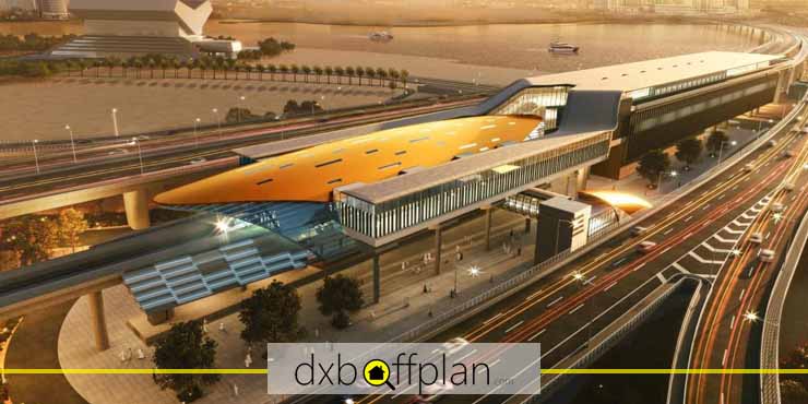 خط آبی متروی دبی