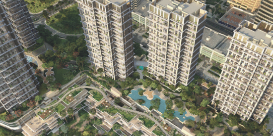 إيست ريزيدنس 3 في سيرينيا ديستريكت، جزر جميرا دبي