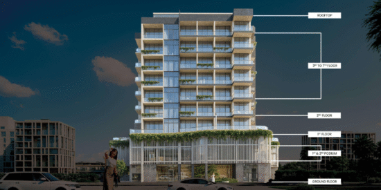 Golf Terrace Residences in Dubai Production City