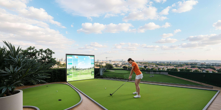 Golf Terrace Residences in Dubai Production City