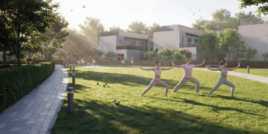 فلل ذا جرينز في مجتمع شوبا سانكتشواري السكني، دبي