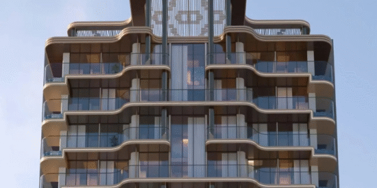 برج ذا بورو السكني في قرية جميرا الدائرية، دبي