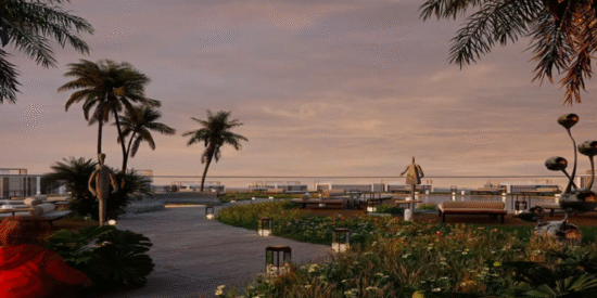 برج ذا بورو السكني في قرية جميرا الدائرية، دبي