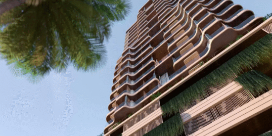 برج ذا بورو السكني في قرية جميرا الدائرية، دبي