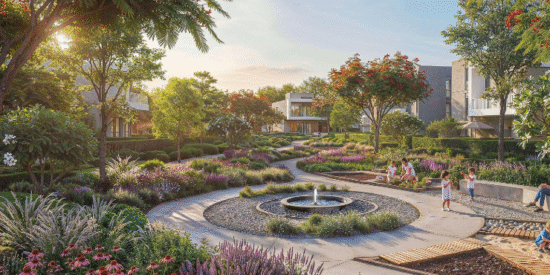 فلل ذا بروكس في مجتمع شوبا سانكتشواري السكني، دبي