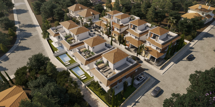 The Serenity Villas in Dromolaxia, Larnaca