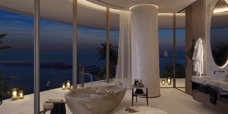 Luxury Full-Floor Penthouse in COMO Residences, Palm Jumeirah