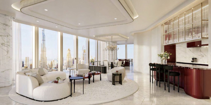 3 Bedroom Apartments for Sale in Baccarat Hotel & Residences