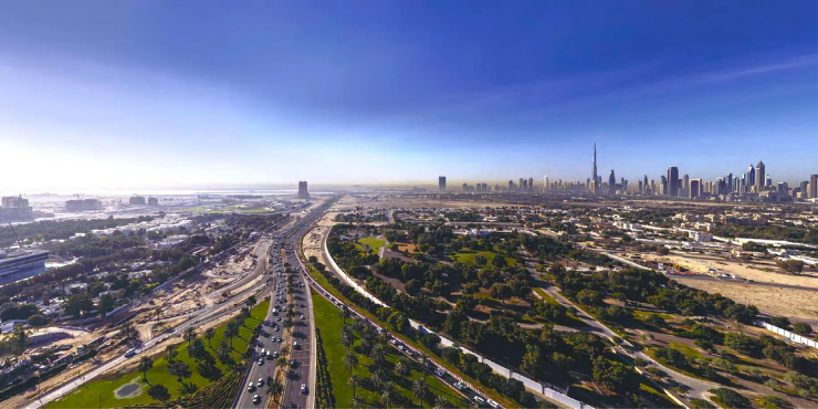 دره بینگاتی در الجداف، دبی