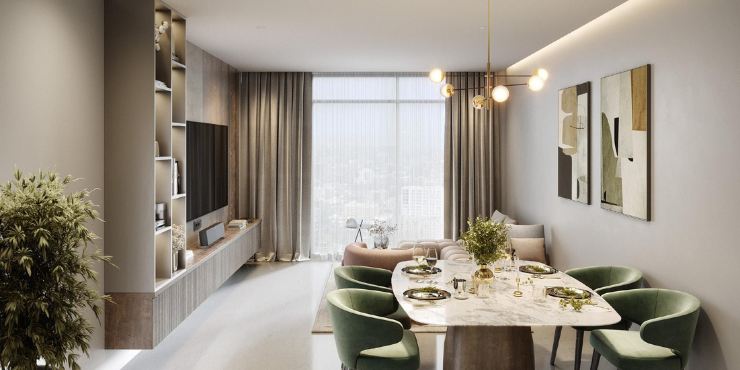 Lateral One at Dubai Land Residence Complex