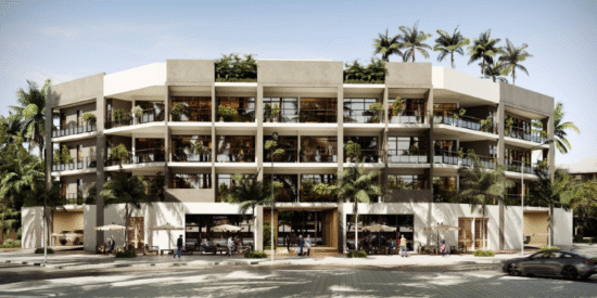 Lateral One at Dubai Land Residence Complex