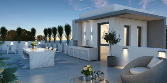 اوبن سكيب هاوس في ليفاديا، لارنكا