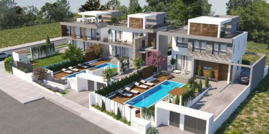 فلل صن رايز في لارنكا، قبرص