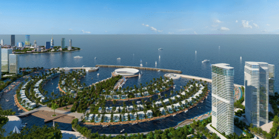 The First Tower at Ambassadori Island Batumi