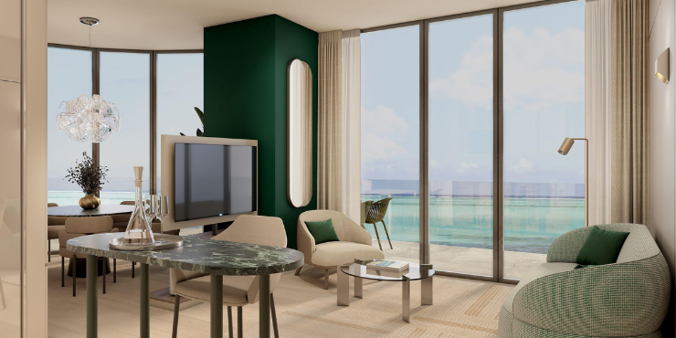 The First Tower at Ambassadori Island Batumi