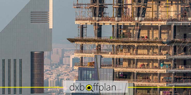 سهم پروژه های در حال ساخت دبی