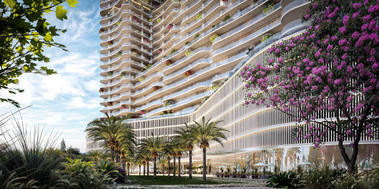 The Wow Tower at Dubai Land Residence Complex