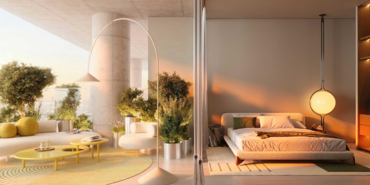 The Wow Tower at Dubai Land Residence Complex