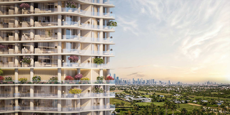 The Wow Tower at Dubai Land Residence Complex