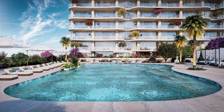 The Wow Tower at Dubai Land Residence Complex