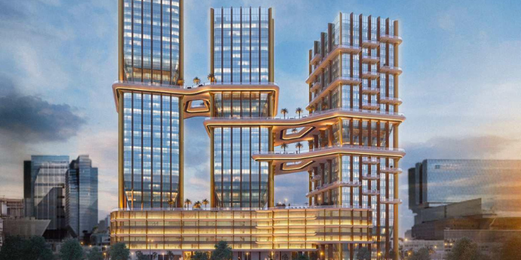 Radiant Bridges Towers in Al Reem Island, Abu Dhabi